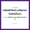 คำพังเพย: เกลียดตัวกินไข่ เกลียดปลาไหลกินน้ำแกง หมายถึงอะไร?, หมายถึง เกลียดตัวเขาแต่อยากได้ผลประโยชน์จากเขา สัตว์ ปลา อวัยวะ ตัว ธรรมชาติ น้ำ